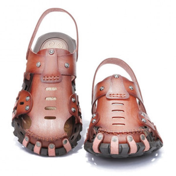 Men Beach Sandals Summer Slippers Soft Flat-bottomed Slippers Microfiber Shoe Size 6.5-11.5