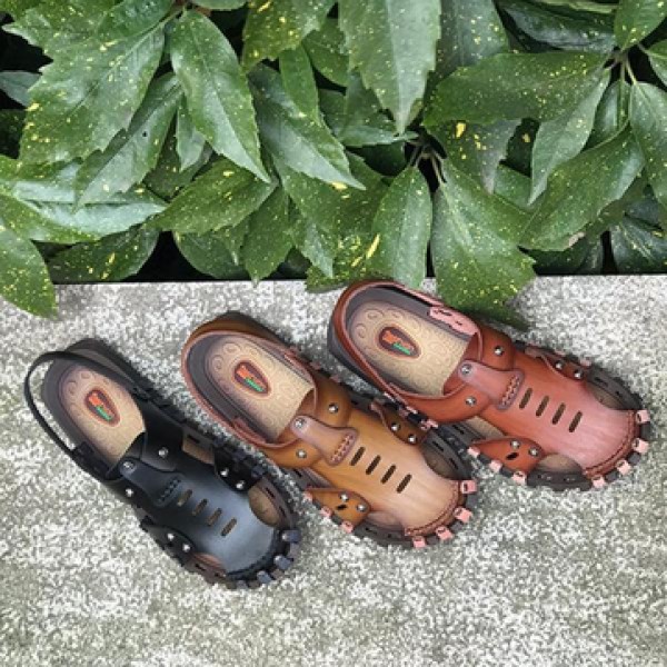 Men Beach Sandals Summer Slippers Soft Flat-bottomed Slippers Microfiber Shoe Size 6.5-11.5