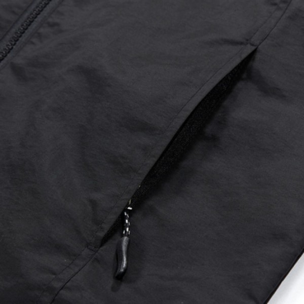 Size M-3XL Men Outdoor Casual Autumn Polyester Zipper Warm Coat Jacket Outwear