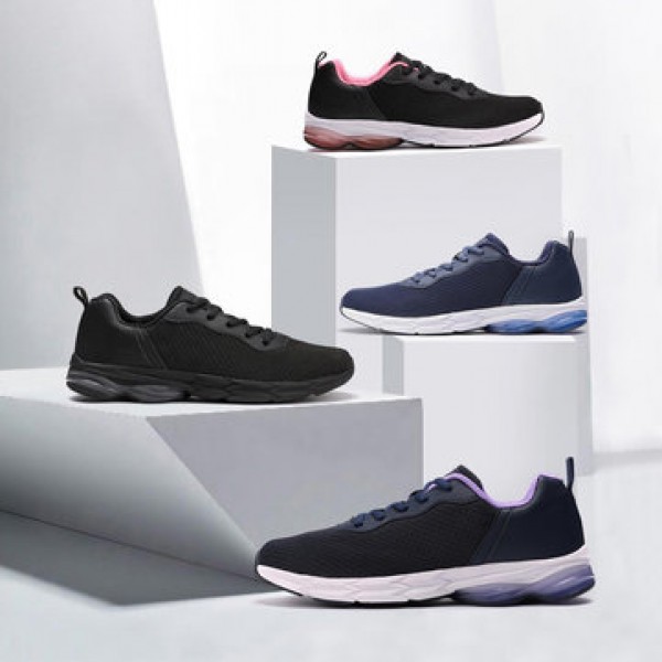YUNCOO Shock Absorption Rubber Sports Running Shoes High Elastic Breathable Men Sneakers from xiaomi youpin