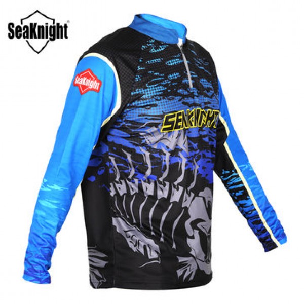 SEAKNIGHT SK006 Fishing Clothing Long Sleeve Summer Quick Drying Breathable Anti-UV T-Shirt