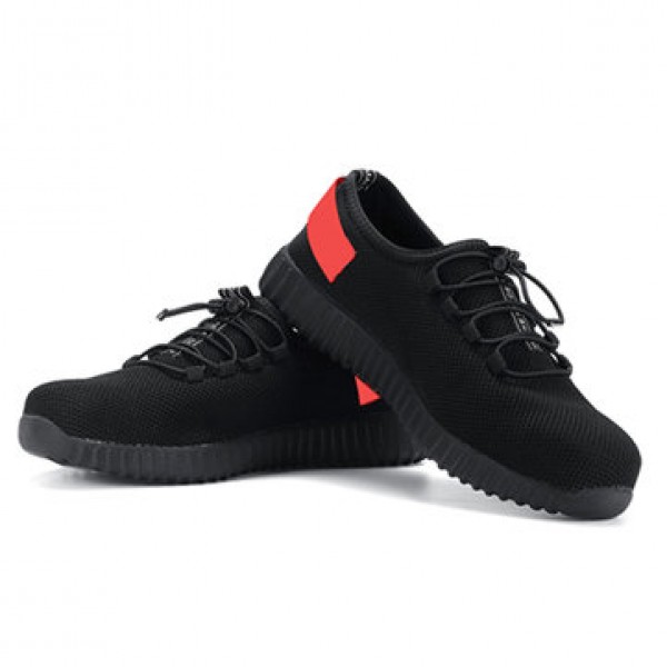 TENGOO Men Safety Shoes Work Shoes Waterproof Running Hiking Camping Shoes Non-Slip Soft