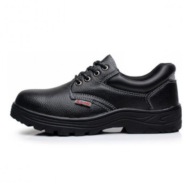 TENGOO Men Leather Hiking Steel Toe Work Safety Mesh Anti-slip Anti-Collision Climbing Shoes Safety Shoes