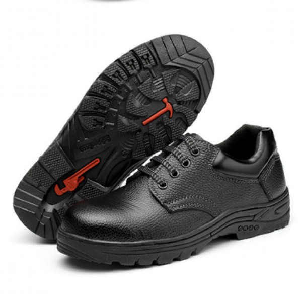 TENGOO Men Safety Shoes Work Shoes Steel Toe Hiking Running Sports Sneakers Waterproof Anti-Smashing
