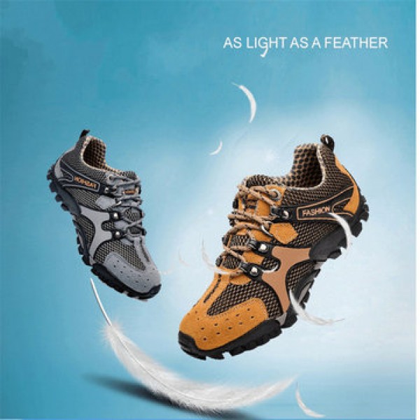 Gracosy Hiking Shoes Non-Slip Breathable Wearable Running Shoes Camping Outdoor Shoes