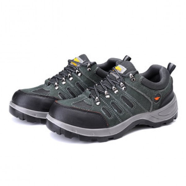 TENGOO Men Safety Shoes Work Shoes Steel Toe Breathable Climbing Hiking Outdoor Boots Sneakers