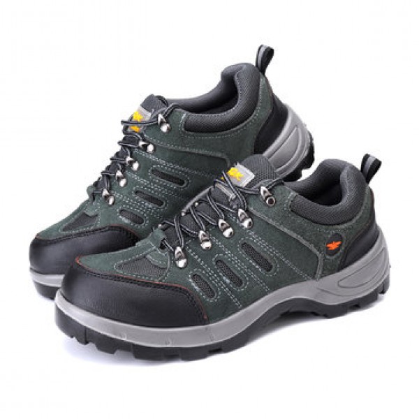 TENGOO Men Safety Shoes Work Shoes Steel Toe Breathable Climbing Hiking Outdoor Boots Sneakers