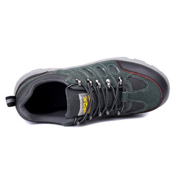 TENGOO Men Safety Shoes Work Shoes Steel Toe Breathable Climbing Hiking Outdoor Boots Sneakers