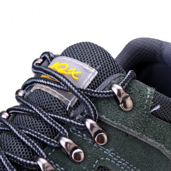 TENGOO Men Safety Shoes Work Shoes Steel Toe Breathable Climbing Hiking Outdoor Boots Sneakers