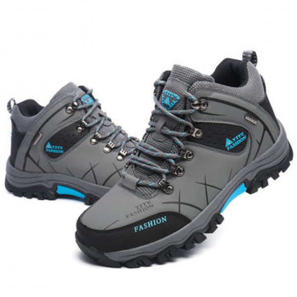 Mens Big Size Trail Hiking Boots Waterproof Athletic Non Slip Outdoors Shoes