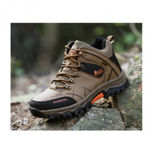 Mens Big Size Trail Hiking Boots Waterproof Athletic Non Slip Outdoors Shoes