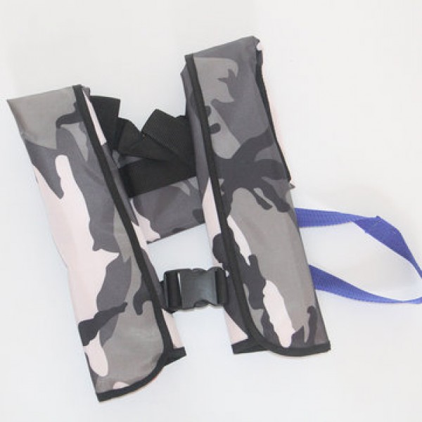 Life Jacket 5S Automatic Inflation Foldable Lasts 48 Hours Waterproof Swim Gear Swimwaer