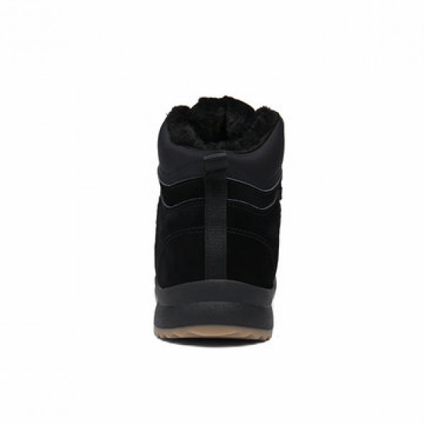 Winter Men Plus Velvet Cotton Ankle Boots Climbing Hiking Anti-slip Warm Sports Shoes