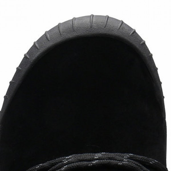 Winter Men Plus Velvet Cotton Ankle Boots Climbing Hiking Anti-slip Warm Sports Shoes