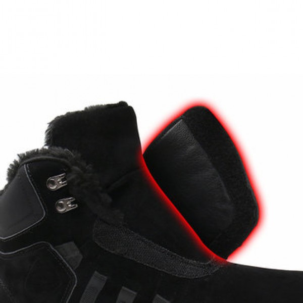 Winter Men Plus Velvet Cotton Ankle Boots Climbing Hiking Anti-slip Warm Sports Shoes