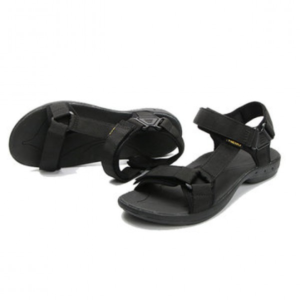 HEMU Men Sandals Ethnic Embroidery Jacquard Ribbon...