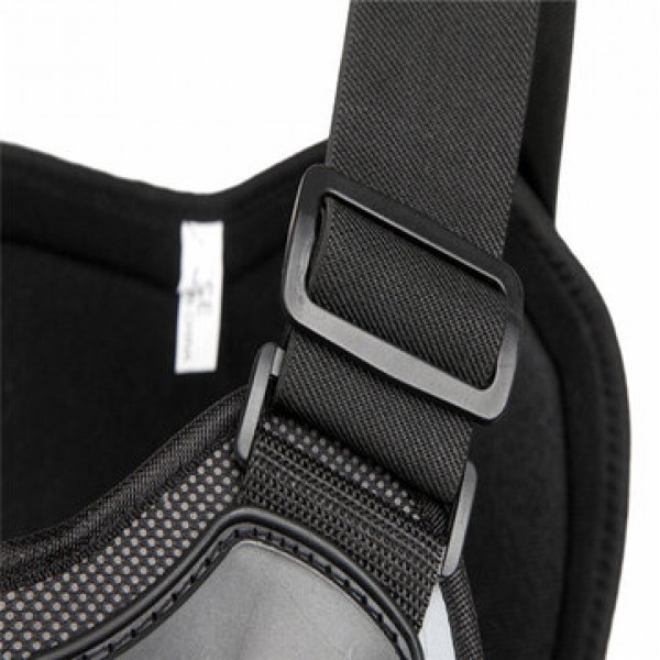 WOSAWE BC334 Unisex PE Sleeveless Tactical Vest Outdoor Hunting Protector Back Support Training Vest