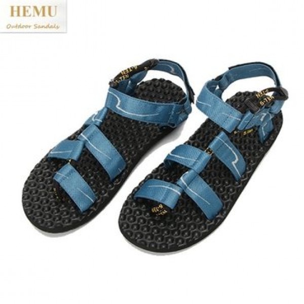 HEMU Men Sandals Breathable Non-slip Massage Outdoor Leisure Beach Sandals Slipper