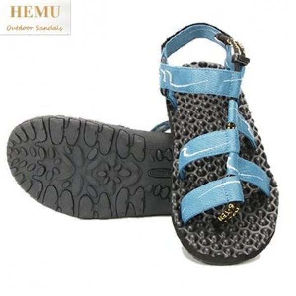 HEMU Men Sandals Breathable Non-slip Massage Outdoor Leisure Beach Sandals Slipper