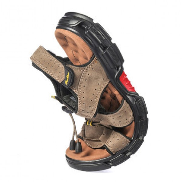 Men Summer Sandals Lightweight Non-slip Hiking Tre...