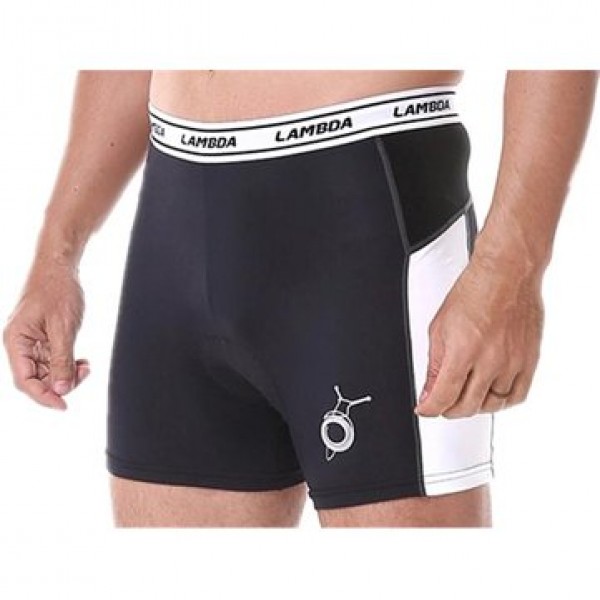 LAMBDA Cycling Underwear Silica Gel Pad Outdoor Sh...