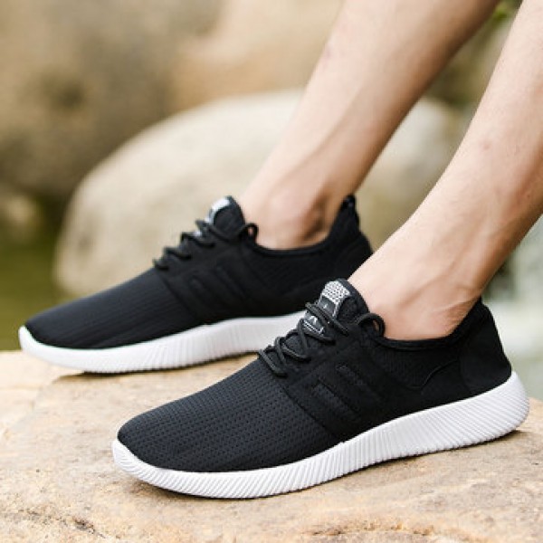 Men Fashion Outdoor Light Mesh Breathable Casual Sport Comfortable Running Shoes Sneakers