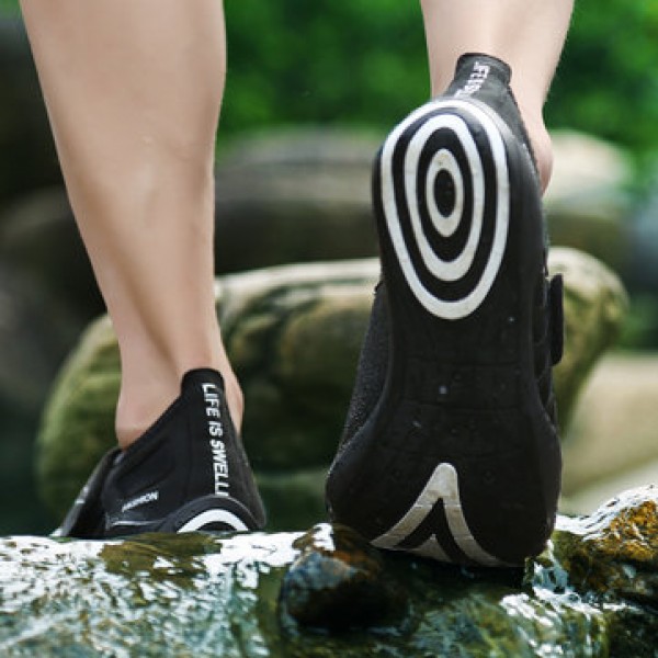 Outdoor Men Water Sneakers Shoes Breathable Lightweight Swimming Diving Wading Beach Shoes