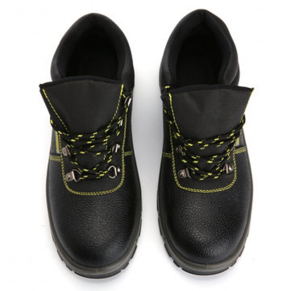 TENGOO Men Hiking Shoes Steel Toe Safety Shoes Anti-Smashing Work Shoes Outdoor Sneakers