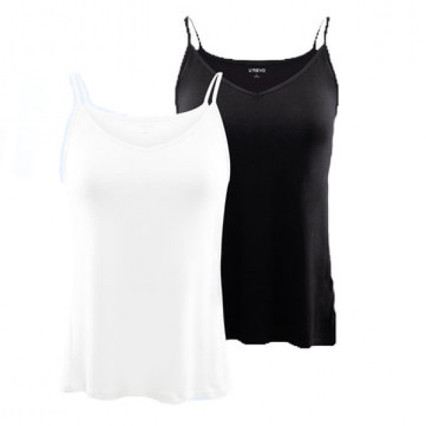 UREVO Women Summer Bamboo Fiber Fabrics Attractive...