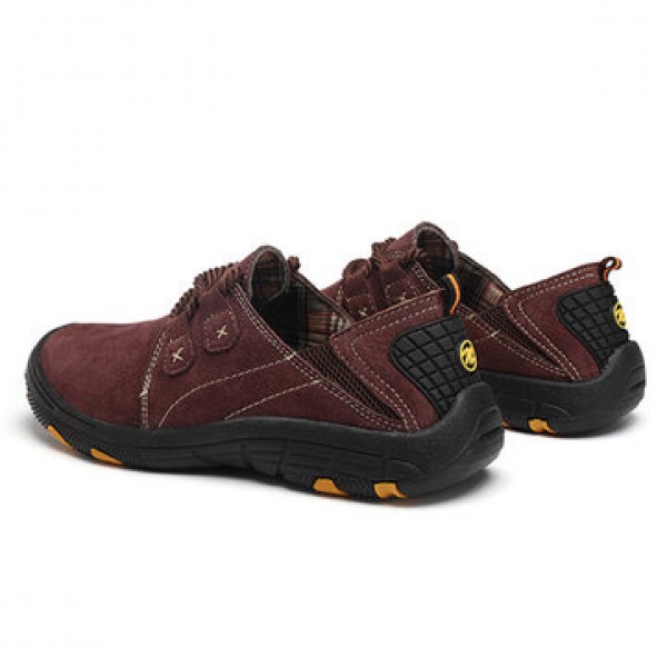 Leather Men Soft Sneakers Waterproof Casual Work Walking Fishing Shoes