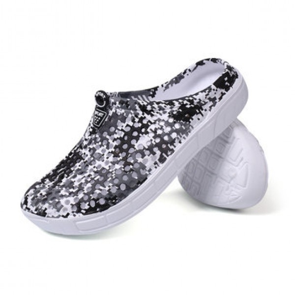 Men Foam Thick Slippers Shoes Beach Seaside Breathable Summer