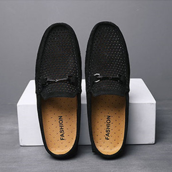 Men Perforation Slippers Shoes Breathable Quick Drying Beach Shoes Slippers Sandals Outdoor Casul Shoes