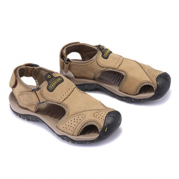 Men Slippers Sandals Beach Shoes Non-Slip Breathable Waterproof Outdoor Sports Shoes