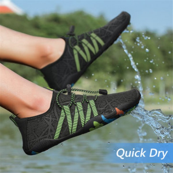 Men Bathing Shoes Beach Shoes Spring Summer Water Shoes Quick Drying Floating Shoes Flat Aqua Shoes Surfing Shoes