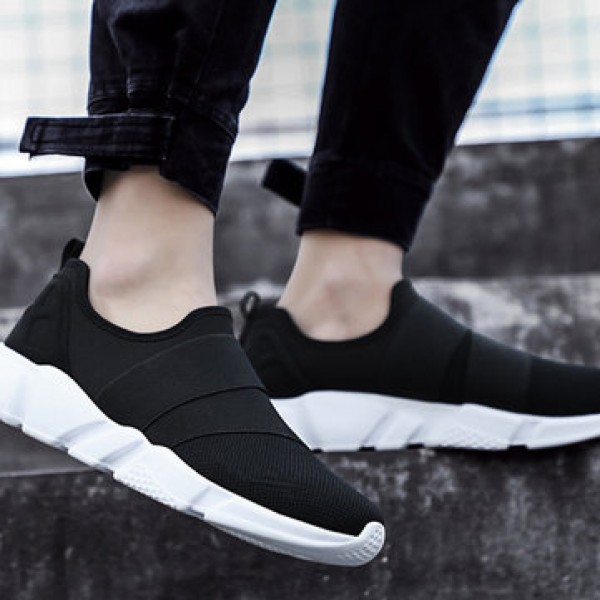 Men and Women Breathable Non-Slip Wearable Sneakers Ultralight Shoes Work Shoes Casual Running Sneakers