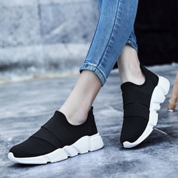 Men and Women Breathable Non-Slip Wearable Sneakers Ultralight Shoes Work Shoes Casual Running Sneakers