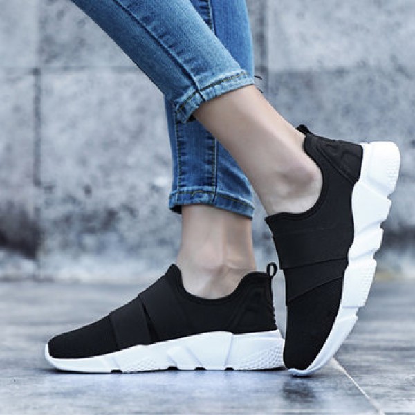 Men and Women Breathable Non-Slip Wearable Sneakers Ultralight Shoes Work Shoes Casual Running Sneakers