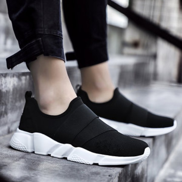 Men and Women Breathable Non-Slip Wearable Sneakers Ultralight Shoes Work Shoes Casual Running Sneakers