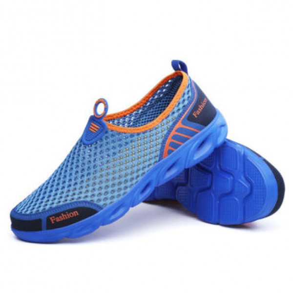Men Sport Shoes Slip-on Hiking Water Antiskid Ligh...