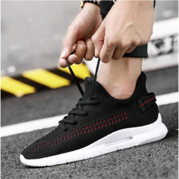 Men Casual Soft Running Mesh Sneakers Breathable Non-Slip Wearable Hiking Camping Shoes