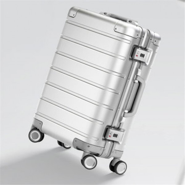 90FUN 20inch Travel Suitcase 31L Aluminum Alloy TSA Lock Spinner Wheel Carry On Luggage Case from Xiaomi Youpin