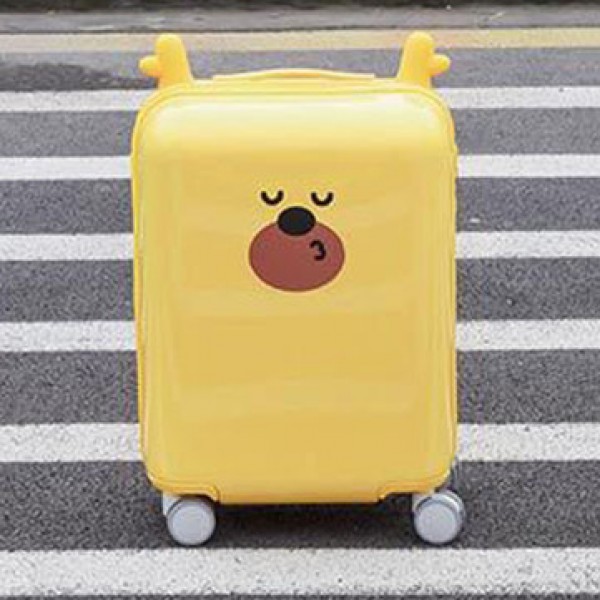 Xiaomi 18inch Lovely DIY Sticker Travel Suitcase TSA Lock Children Kid Trolley Carry On Luggage
