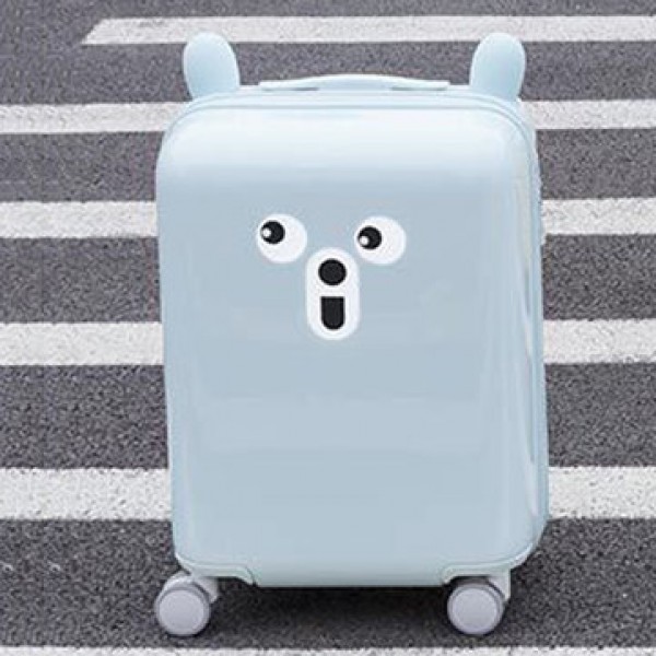 Xiaomi 18inch Lovely DIY Sticker Travel Suitcase TSA Lock Children Kid Trolley Carry On Luggage