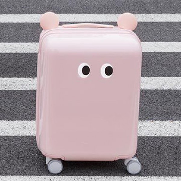 Xiaomi 18inch Lovely DIY Sticker Travel Suitcase TSA Lock Children Kid Trolley Carry On Luggage
