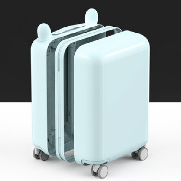 Xiaomi 18inch Lovely DIY Sticker Travel Suitcase TSA Lock Children Kid Trolley Carry On Luggage
