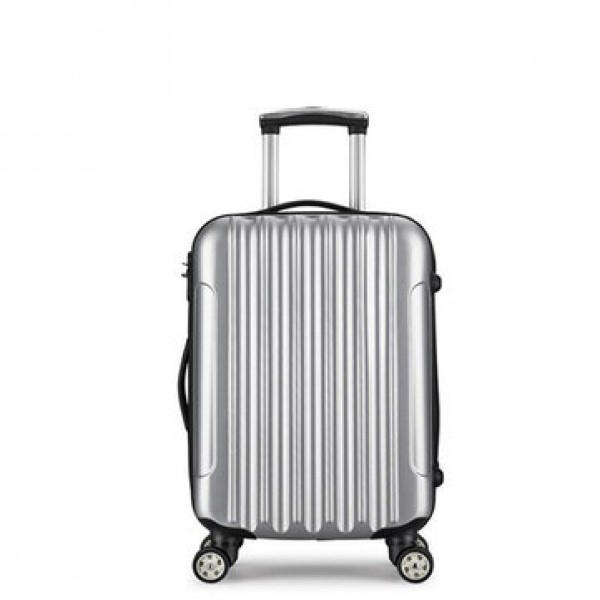 2 Pcs Suitcase Set Carry On Luggage Boarding Trolley Case Women Men Outdoor Travel Case