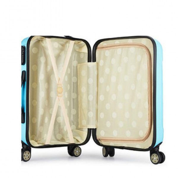 2 Pcs Suitcase Set Carry On Luggage Boarding Trolley Case Women Men Outdoor Travel Case