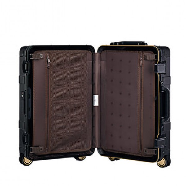 90FUN 20inch TSA Lock Travel Suitcase Aluminum Alloy PC Spinner Wheel Carry On Luggage from Xiaomi Youpin