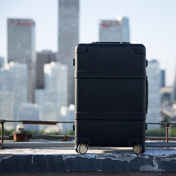 90FUN 20inch TSA Lock Travel Suitcase Aluminum Alloy PC Spinner Wheel Carry On Luggage from Xiaomi Youpin