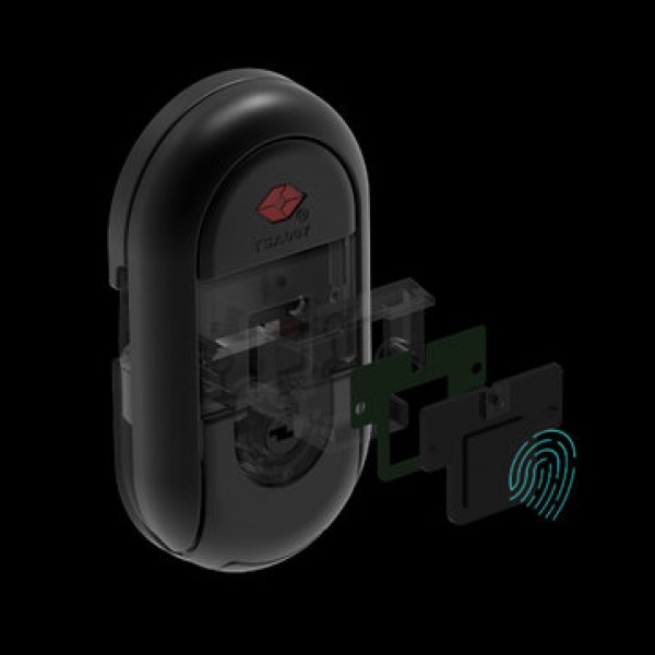 90FUN 20inch Smart Fingerprint Lock Travel Suitcase from Xiaomi youpin
